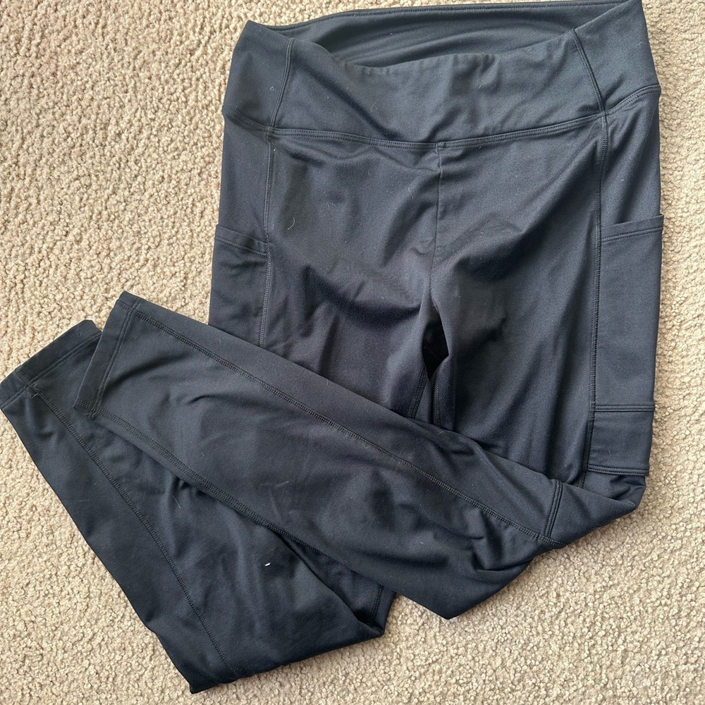 PINK Victoria's Secret Black Leggings